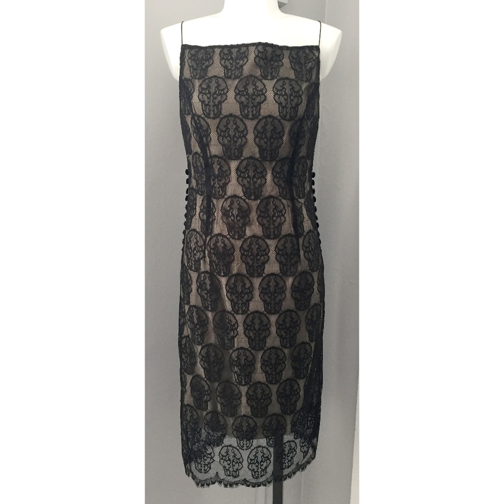 Authentic Thomas Wylde Skull Lace Dress